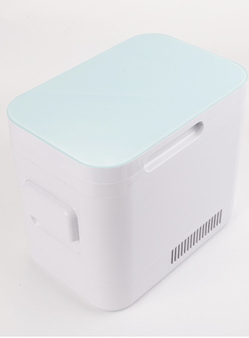 8L车载小冰箱迷你小型家用寝室宿舍租房车家车两用学生化冷藏加热