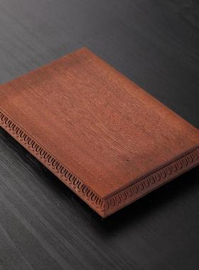 佛像C2416底座架实木奇石头花瓶香托炉壶茶托 盘圆形莲花托 托木