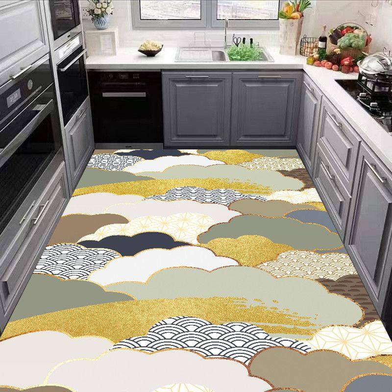 免洗PVC厨房地垫满铺地毯门垫客厅进门玄关可擦洗脚垫子防水防油,淘宝优惠券,粉丝福利购,淘宝优惠卷