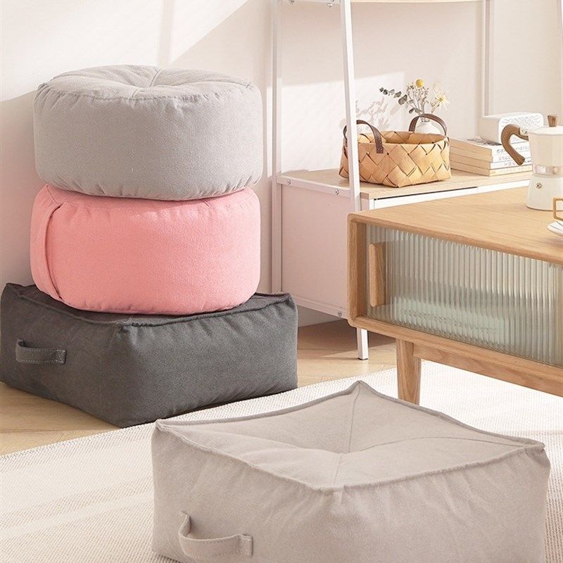 布艺凳子加厚坐垫日式蒲团家用地上榻榻米客厅沙发凳舒适久坐屁垫,淘宝优惠券,粉丝福利购,淘宝优惠卷