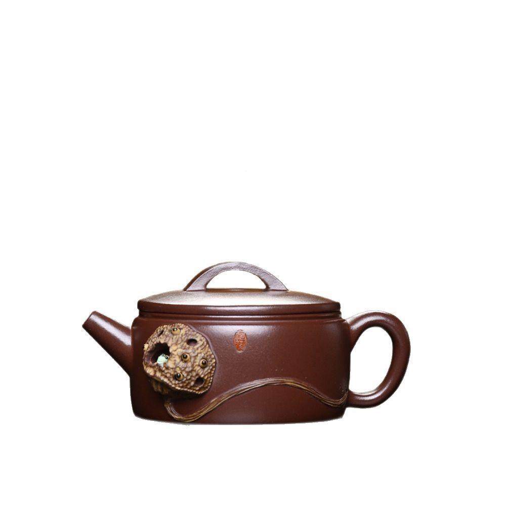 Hanwa tiles are suitable for famous handmade purple clay teapots, Xingmou leather purple clay teapots, household high tea sets, office stalls, RPA teapots