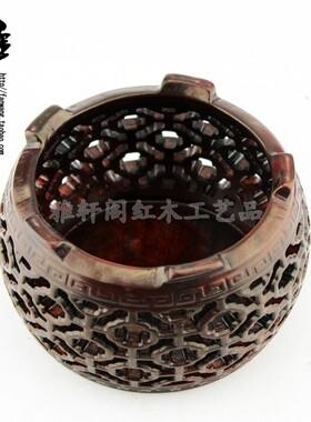 精品红酸枝鼓凳圆形底座实木底座古玩摆件底座红木工艺品