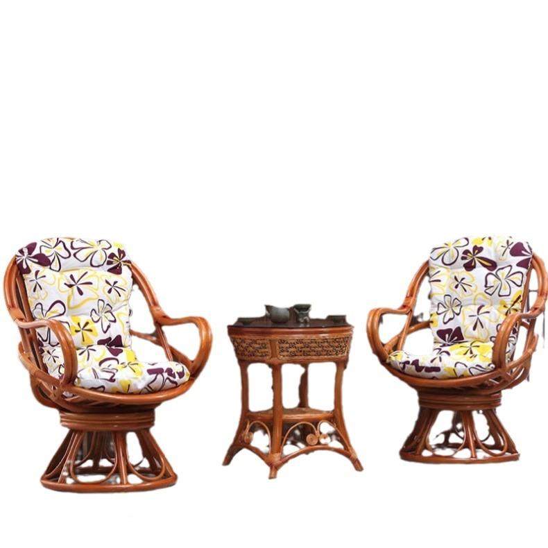 藤天真藤椅件套旋转椅子桌椅茶几阳台客三然NTR厅休闲编靠背家用,淘宝优惠券,粉丝福利购,淘宝优惠卷