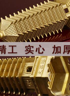 纯黄铜13层文昌塔摆件9层十三层办公室书房装饰物摆设送学子礼品