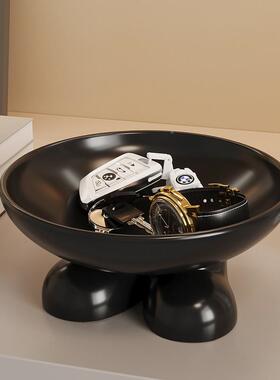 置托物架装饰品客厅茶几入户门口桌面件收纳ltao1025盒德国盘摆玄