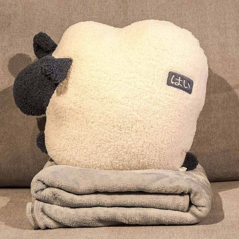 二合毯子65a7ctBE枕办公午睡靠垫抱枕被子两用头一女生睡觉室车载,淘宝优惠券,粉丝福利购,淘宝优惠卷