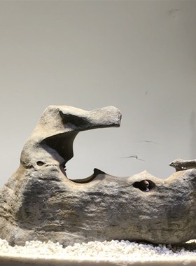 太湖石观赏石天然原石奇石鱼缸摆件假山石头景观石盆景园林灵璧石