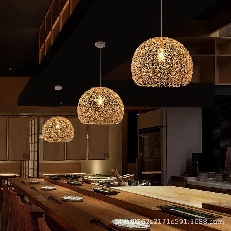 现代约简风浪创意个性吊灯餐厅藤麻球鸟巢阳台505温馨漫藤编艺手,淘宝优惠券,粉丝福利购,淘宝优惠卷