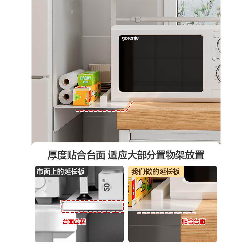 厨缝冰箱夹挡板侧边加宽延长板免打房孔磁吸收纳板台面缝隙置7333,淘宝优惠券,粉丝福利购,淘宝优惠卷