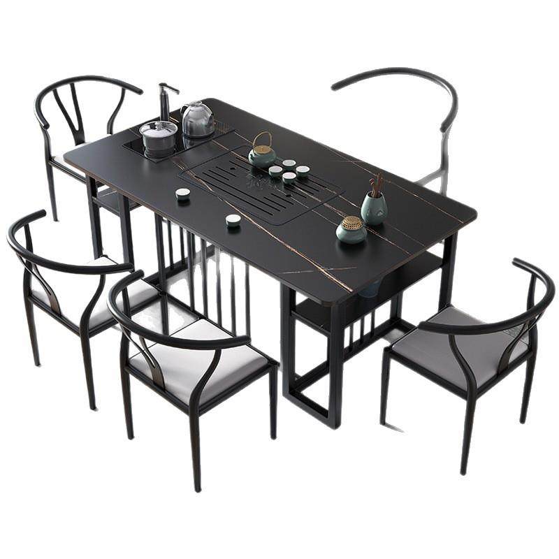 公轻奢家用客厅泡茶几茶整IDA桌一体一套台岩板桌面办茶室茶桌椅,淘宝优惠券,粉丝福利购,淘宝优惠卷