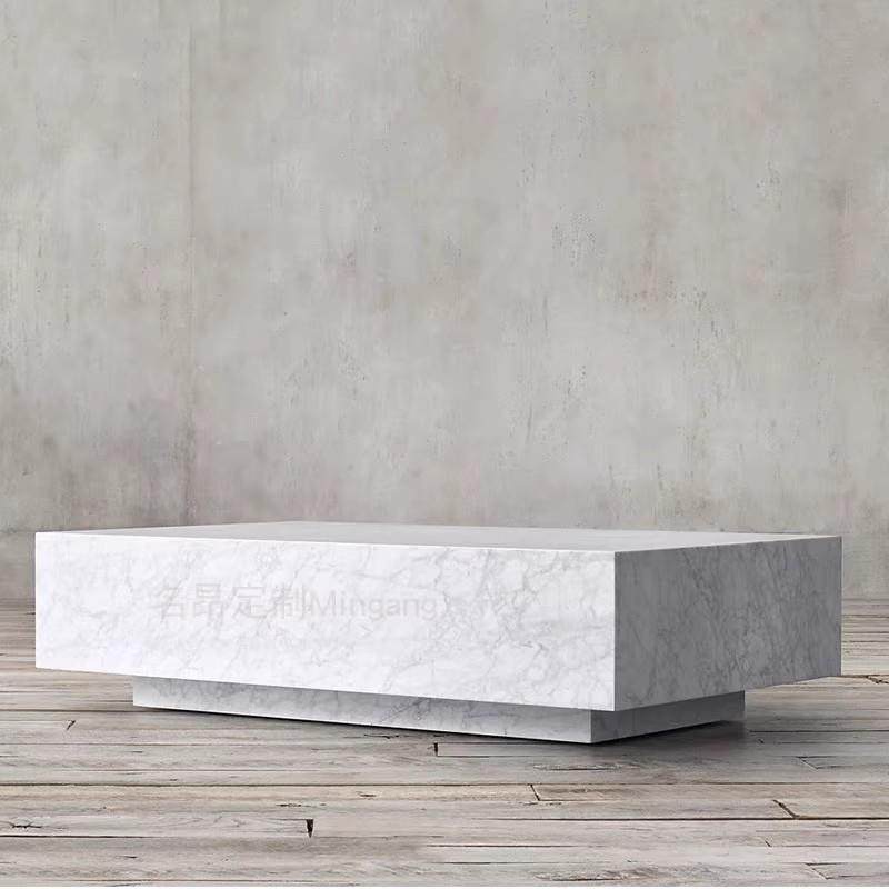 35意式极简简天然大理石茶几设计师款现代别墅客厅用家约茶几,淘宝优惠券,粉丝福利购,淘宝优惠卷