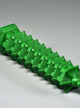 绿色木雕刻9层文昌塔摆件实木头九层文昌塔家居客厅办公室装饰品