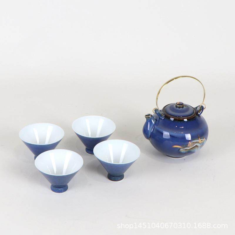 宋代美学样板间桌面软装陈设茶壶茶具托盘摆件新中式中国风装饰品,淘宝优惠券,粉丝福利购,淘宝优惠卷