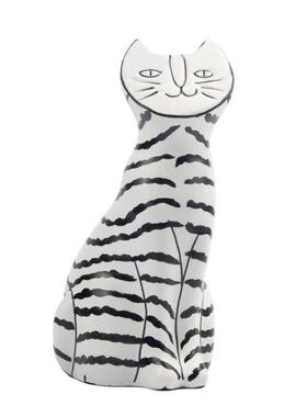 一匚现代简约北欧趣味摆件条纹儿童房装饰样板间书房猫咪售楼处