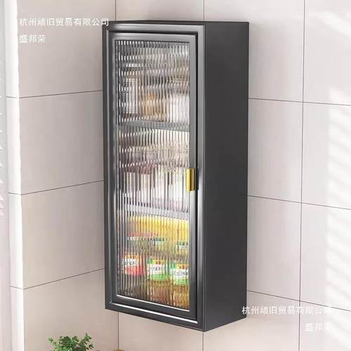 料厨房置架放油门盐酱醋调味收纳盒家用多功能带防尘物调品置AL其 - 图0