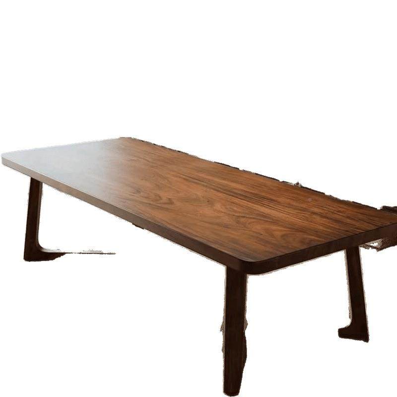 餐桌家板用二合一工作台学习读桌大茶桌南胡桃31木高档阅客厅书美,淘宝优惠券,粉丝福利购,淘宝优惠卷