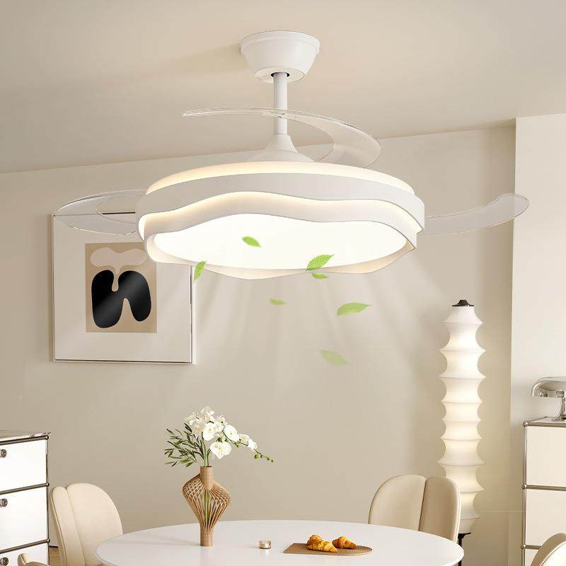 隐形静风扇灯新卧室吸顶灯年扇657款简约现代音电扇一体餐厅吊灯,淘宝优惠券,粉丝福利购,淘宝优惠卷