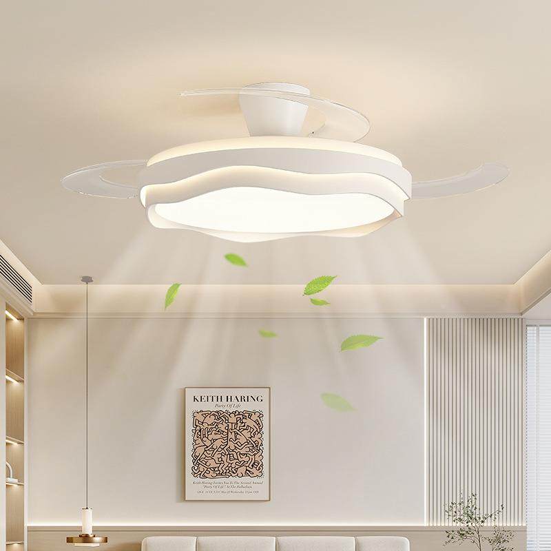 隐形静风扇灯新卧室吸顶灯年扇657款简约现代音电扇一体餐厅吊灯,淘宝优惠券,粉丝福利购,淘宝优惠卷