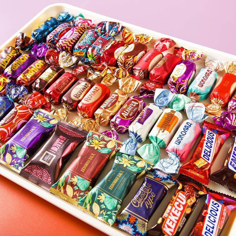 年货大降价【买二送二】正宗俄罗斯风味糖果巧克力混合糖礼包AG,淘宝优惠券,粉丝福利购,淘宝优惠卷