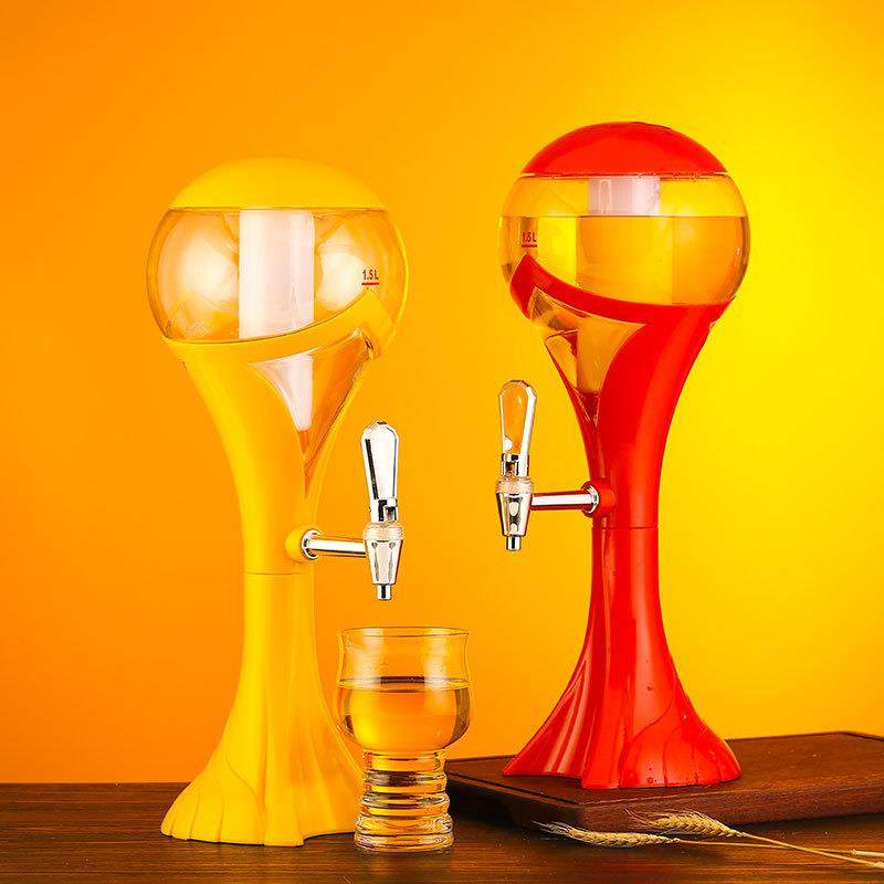 3L发光酒炮酒塔带冰柱果汁饮料KTV酒吧夜市啤酒塔扎啤分酒器,淘宝优惠券,粉丝福利购,淘宝优惠卷