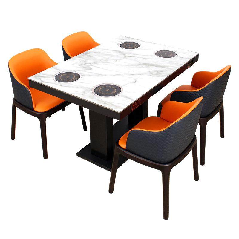 澳牌Z118餐厅商用自助餐桌一人一锅小电磁炉椰子鸡火锅桌4-6-8人,淘宝优惠券,粉丝福利购,淘宝优惠卷