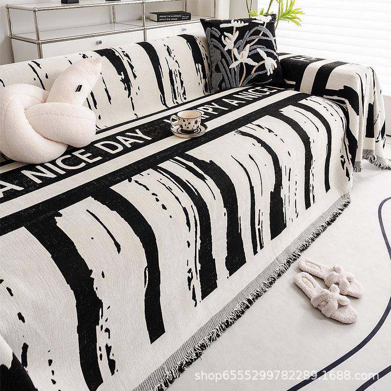 新款沙发巾全盖四季通用雪尼尔简约现代防滑沙发盖布毯套罩防猫抓,淘宝优惠券,粉丝福利购,淘宝优惠卷