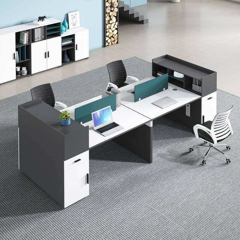 职员办公桌员工电脑桌椅组合员工办公桌2人/6人4人屏风工作位卡座,淘宝优惠券,粉丝福利购,淘宝优惠卷