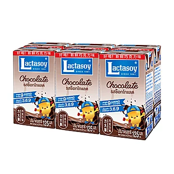 Lactasoy力大狮豆奶125ml*18盒[20元优惠券]-寻折猪