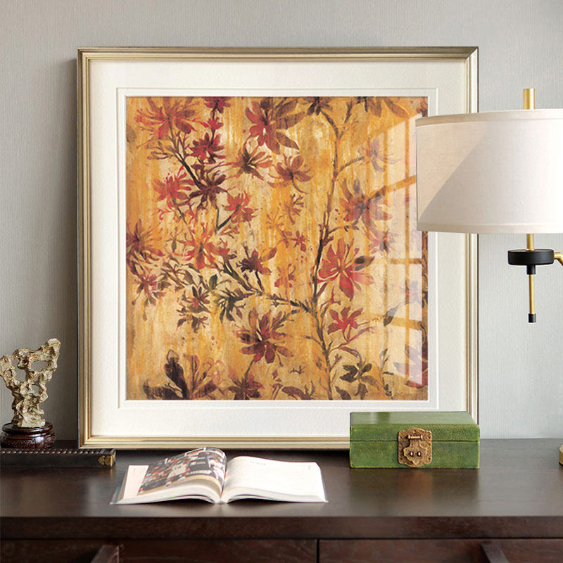 简美卧室装饰画玄关走廊客厅画餐厅大幅壁画别墅酒店挂画热带植物,淘宝优惠券,粉丝福利购,淘宝优惠卷