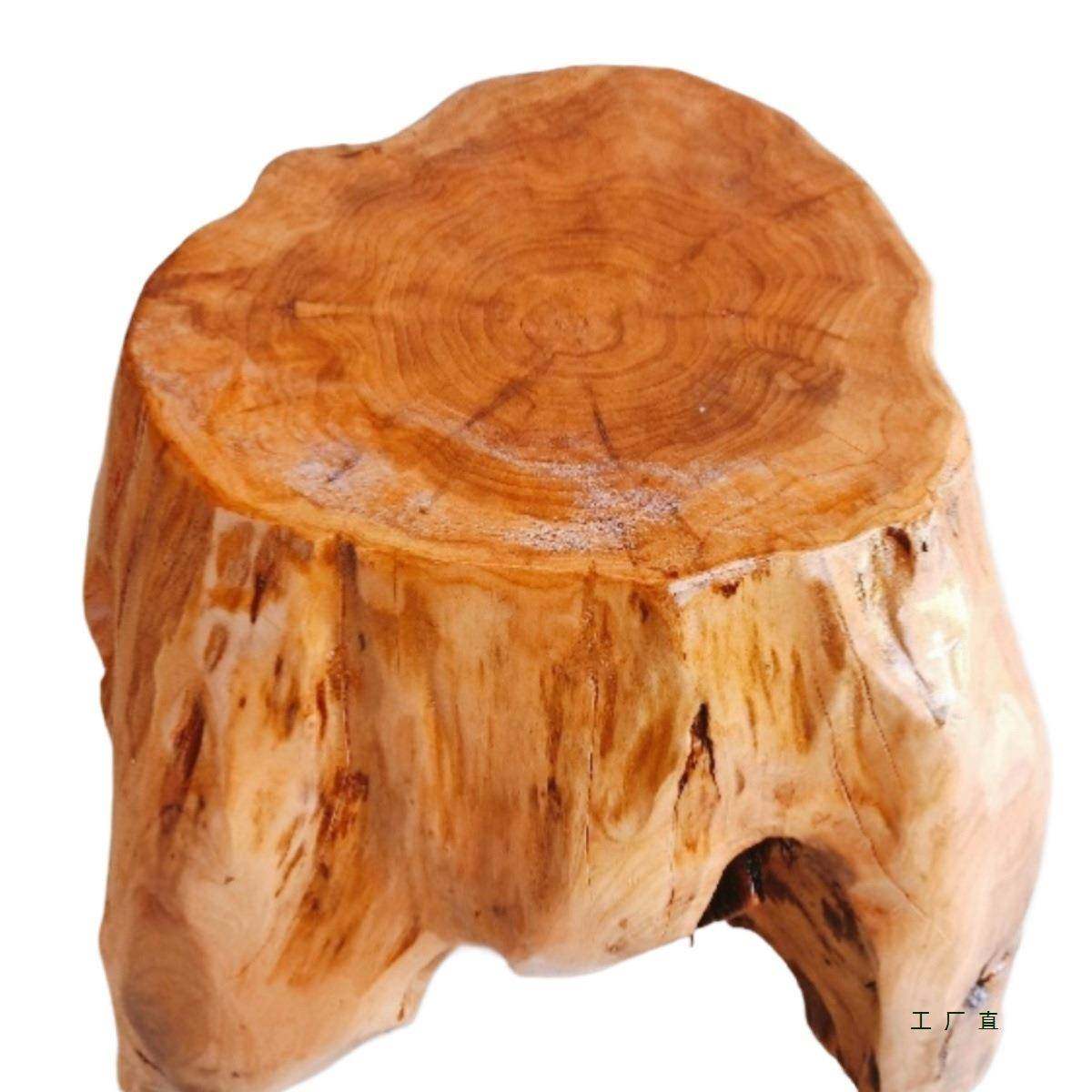 根雕QYY凳子桩实木墩子原木桌树桩木底大座茶几茶配凳板支架圆木,淘宝优惠券,粉丝福利购,淘宝优惠卷