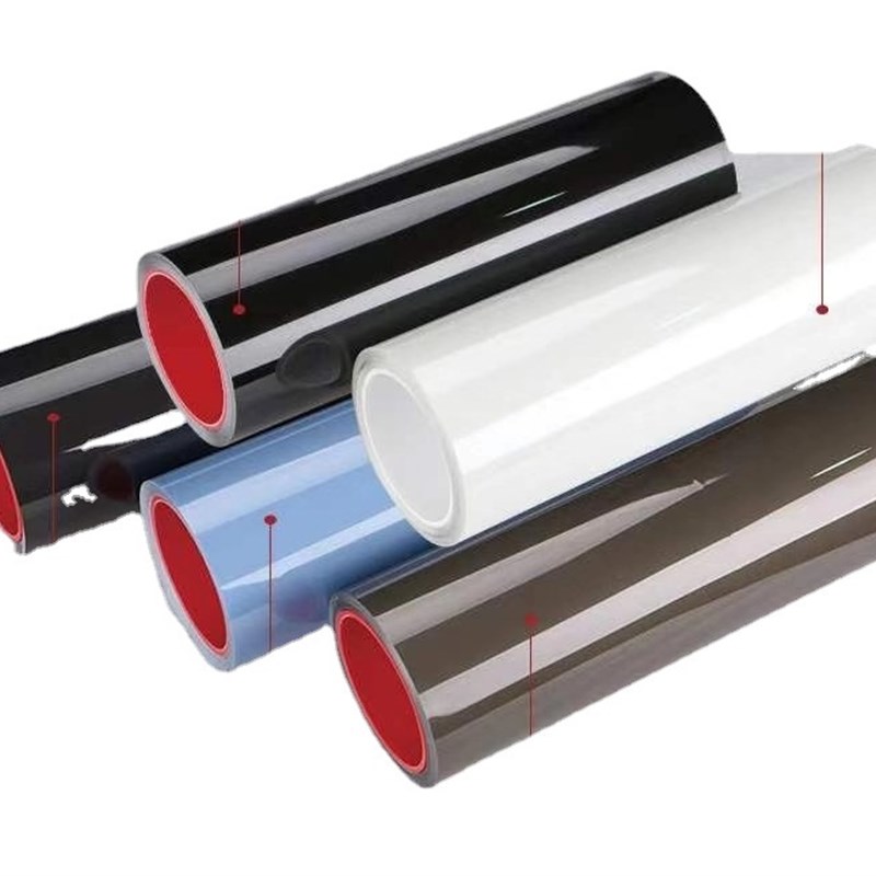 汽车PU熏黑灯膜TPU自动修复保护防刮痕TPH大灯改色贴膜尾灯膜 - 图3