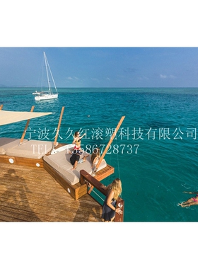 供应PE塑料浮箱 水上房子 船坞 水上平台 水上小屋 水上房屋浮筒