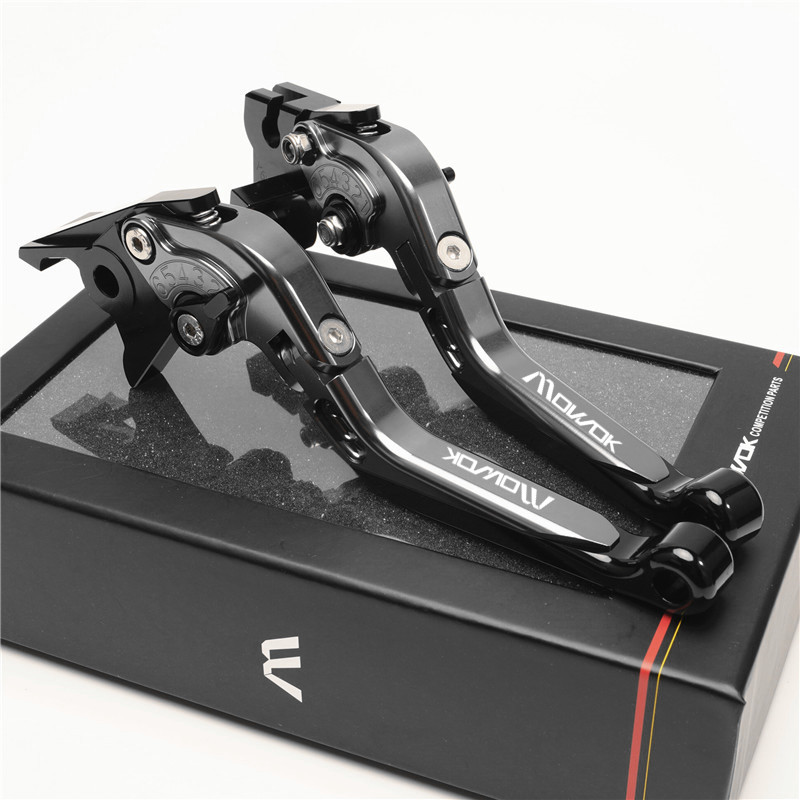 适用高金THOR1000 2022年改装铝合金伸折刹车牛角离合手把拉杆 - 图0