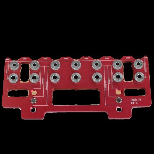 木工拉手打孔定位器 直孔开孔定位夹具 手动工具 - 图3