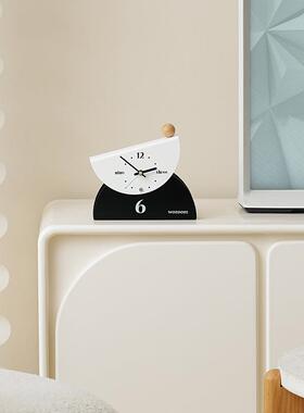 WOZOOM屋TYOS882创准家座钟意摆件客居厅玄关装饰品电视柜时表钟