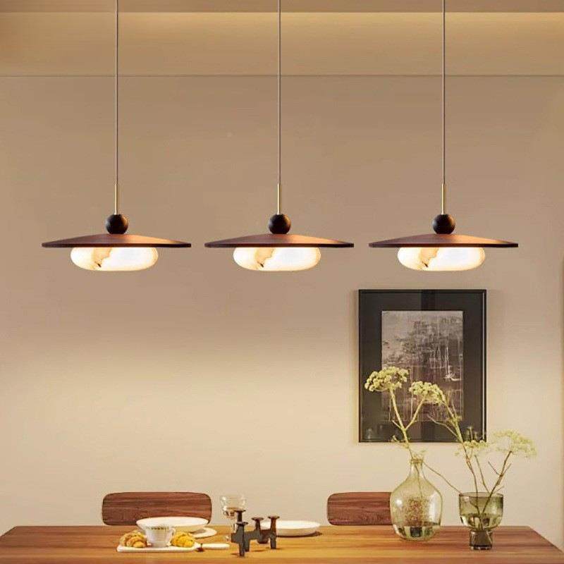 225新款感民宿厅吊灯三头胡餐石桃色实木中古风饭厅81017仿0云led,淘宝优惠券,粉丝福利购,淘宝优惠卷
