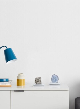 客厅摆件家居饰品纯手工天然水晶茶几摆设书房书柜简约桌面装饰品