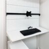 Monitor stand arm heightening desktop computer hanging hole-free girl hole board bookshelf accessories hardware hole board