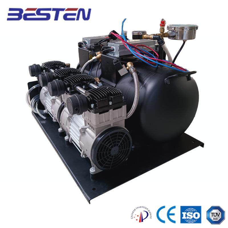 HP4HP静无油空气压缩机压缩泵机无油BW1102DC音空气铜线电机bw113,淘宝优惠券,粉丝福利购,淘宝优惠卷