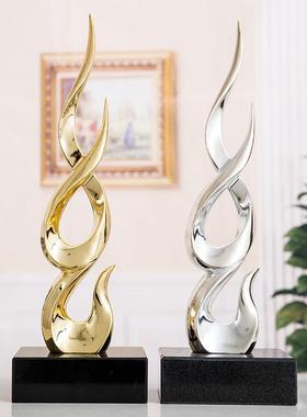 节高节摆件办公室居家玄升关酒柜电视柜艺客厅现代ST809招财工品