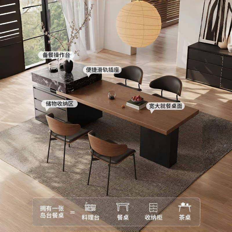 意式岩岛中古台风一体多用功能带电磁炉可伸板缩岛LBS台餐桌家客,淘宝优惠券,粉丝福利购,淘宝优惠卷