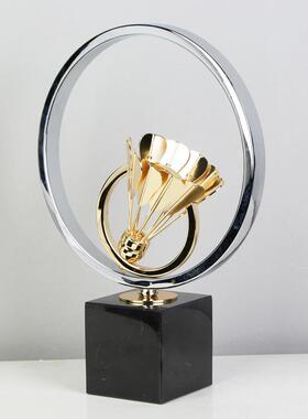 现关BJ6335代简毛约客厅玄书房酒柜书柜创意摆件艺术羽球拍个软性