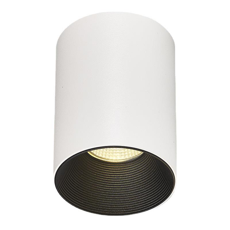Small hill LED surface-mounted spotlight, deep-hidden anti-glare hole-free downlight, living room aisle COB surface-mounted anti-glare downlight