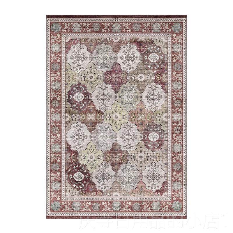 高档楼式兰美 美民族风地毯客厅茶几地毯抽惠象现卧室代床边柔软,淘宝优惠券,粉丝福利购,淘宝优惠卷