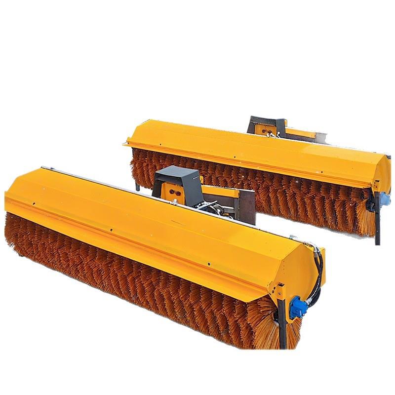 装载机式破冰除雪车前置2米除雪滚刷防水防潮快速清除薄冰 - 图3