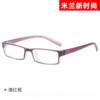 High-end light radiation-proof glasses for men, full-frame anti-blue light brain goggles, electronic glasses for women, small square frames, ultra-small face frames, only available