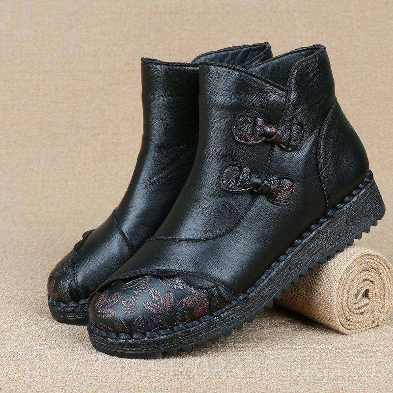 正品老北中京布鞋冬季靴女子年妈妈鞋加绒保暖防滑牛津软底老奶奶,淘宝优惠券,粉丝福利购,淘宝优惠卷