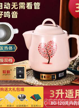 高档3L锅4L5L6L7L10L12L16升汤锅全自动中煮锅药锅精插药件
