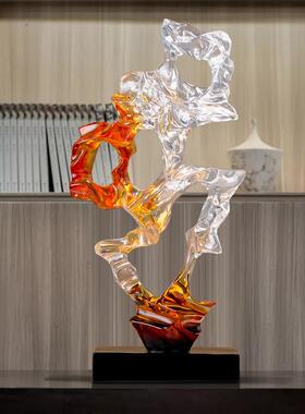 时客JRW来运转窗入门玄关电视柜居摆件轻奢高档创意厅橱艺术家装