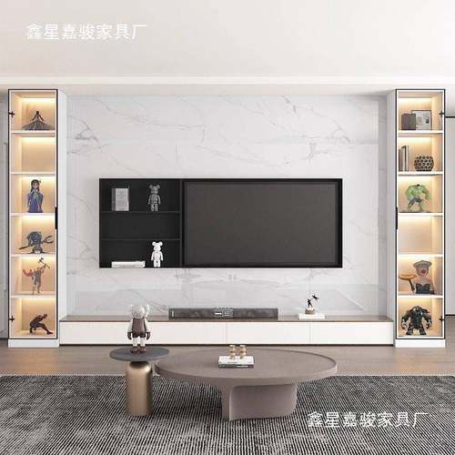 书展LLD示柜柜落地家约用靠墙客厅防尘玻璃门置物书架柜储物柜简 - 图2